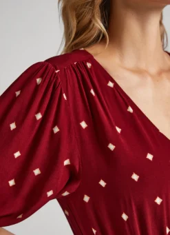 Women Pepe Jeans Dot Print Dress