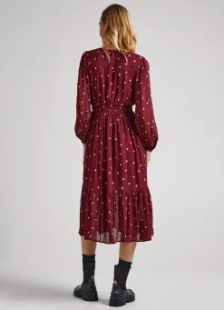 Women Pepe Jeans Dot Print Dress