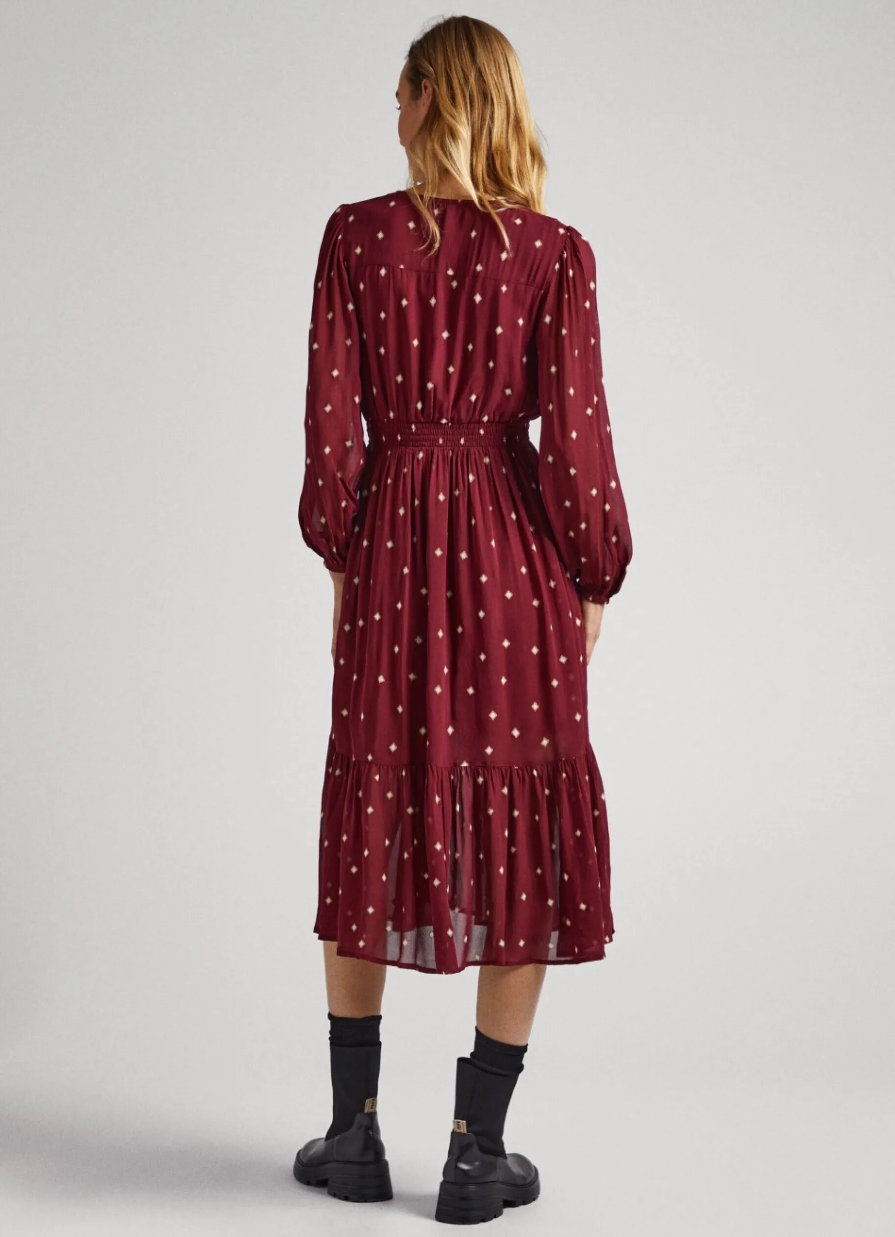 Women Pepe Jeans Dot Print Dress
