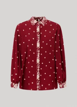 Women Pepe Jeans Dot Print Shirt