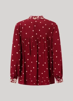 Women Pepe Jeans Dot Print Shirt