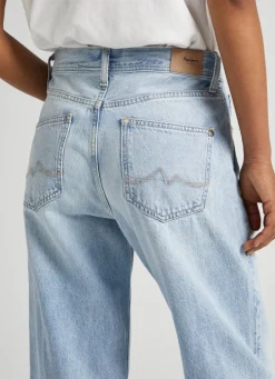 Women Pepe Jeans Dover Relaxed Fit High-Rise Jeans