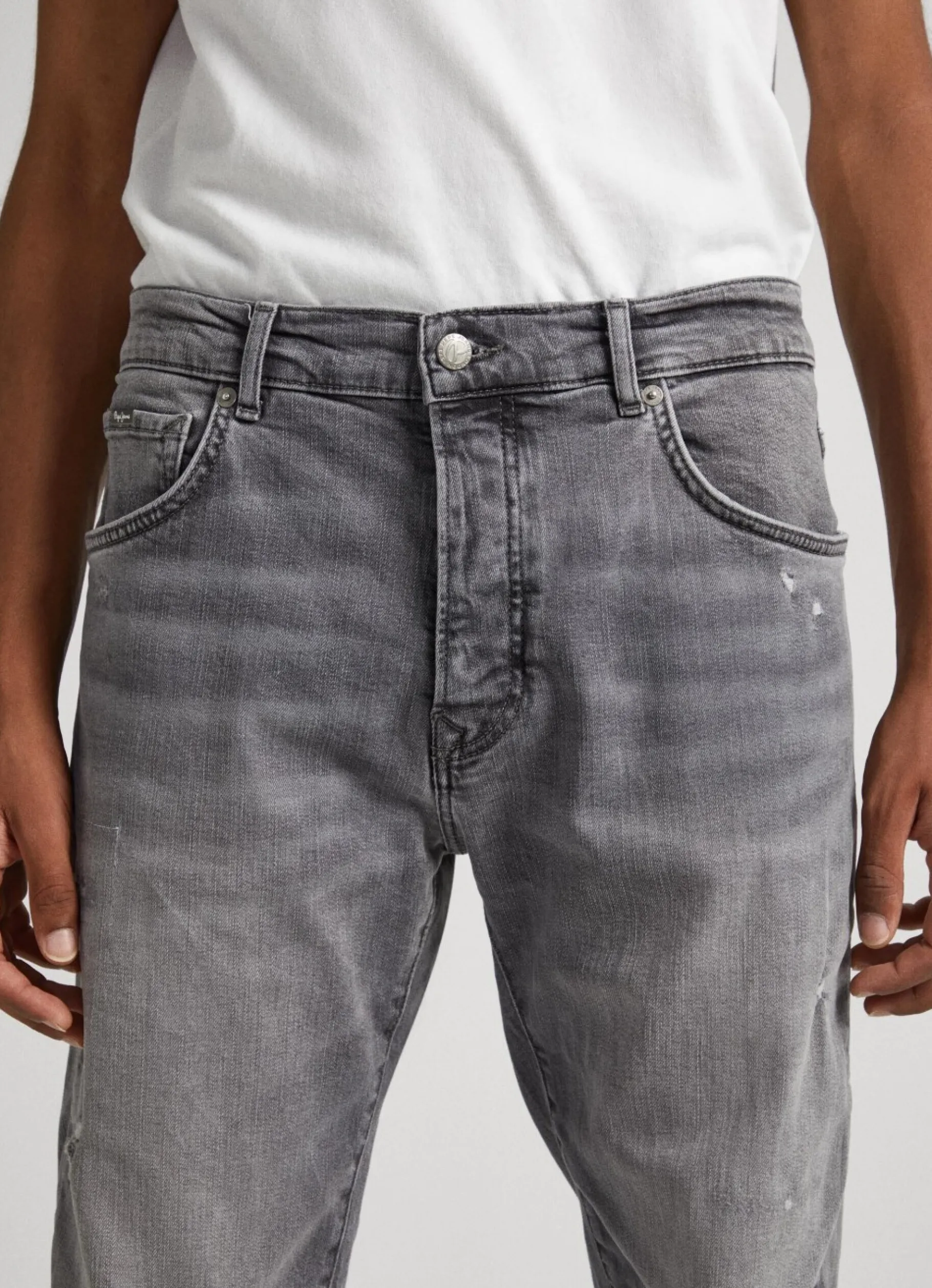 Men Pepe Jeans Easton Relaxed Fit Drop-Rise Jeans