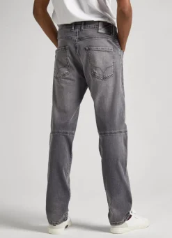 Men Pepe Jeans Easton Relaxed Fit Drop-Rise Jeans
