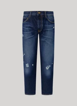 Men Pepe Jeans Easton Relaxed Fit Drop-Waist Jeans