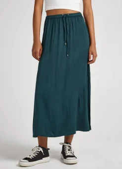 Women Pepe Jeans Elastic Waist Skirt