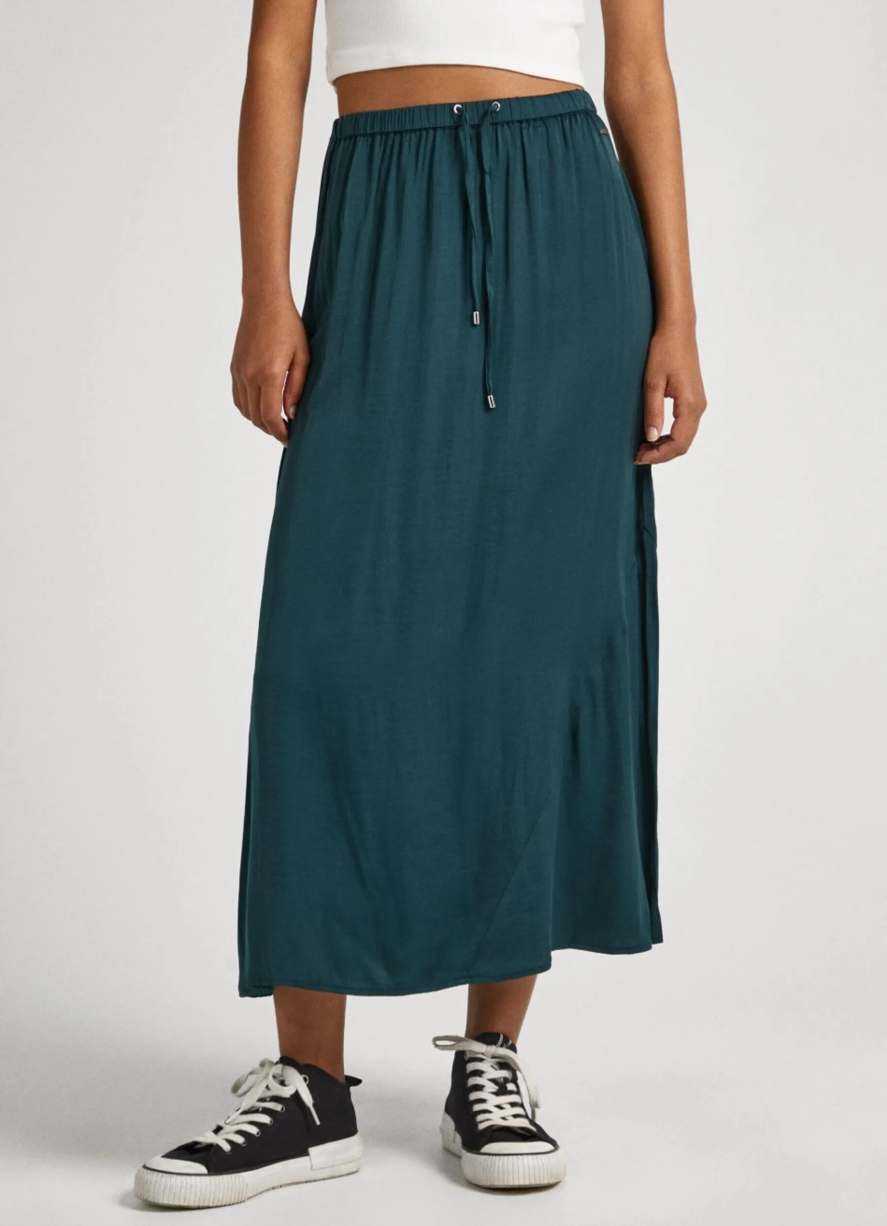 Women Pepe Jeans Elastic Waist Skirt