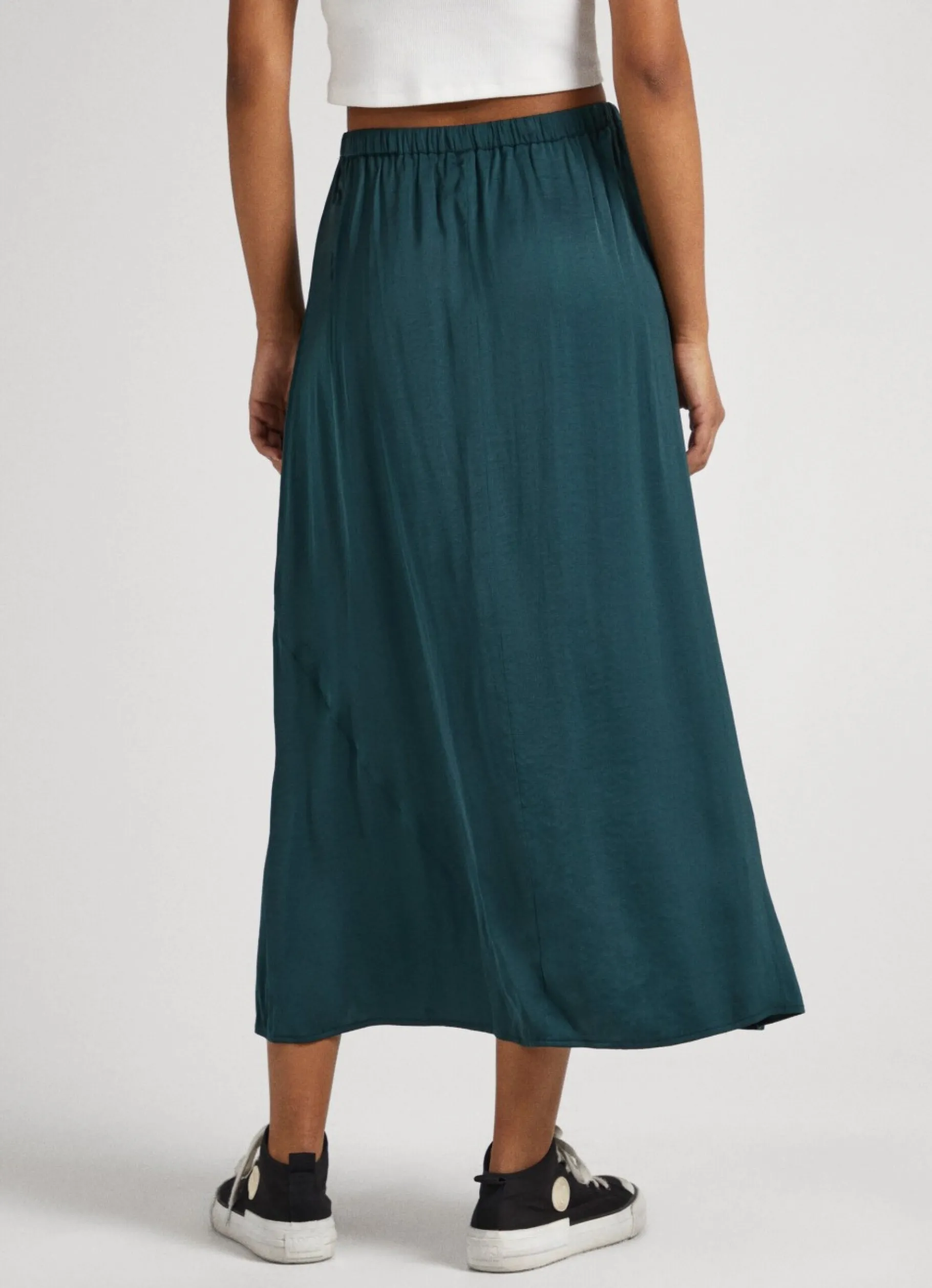 Women Pepe Jeans Elastic Waist Skirt