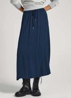 Women Pepe Jeans Elastic Waist Skirt