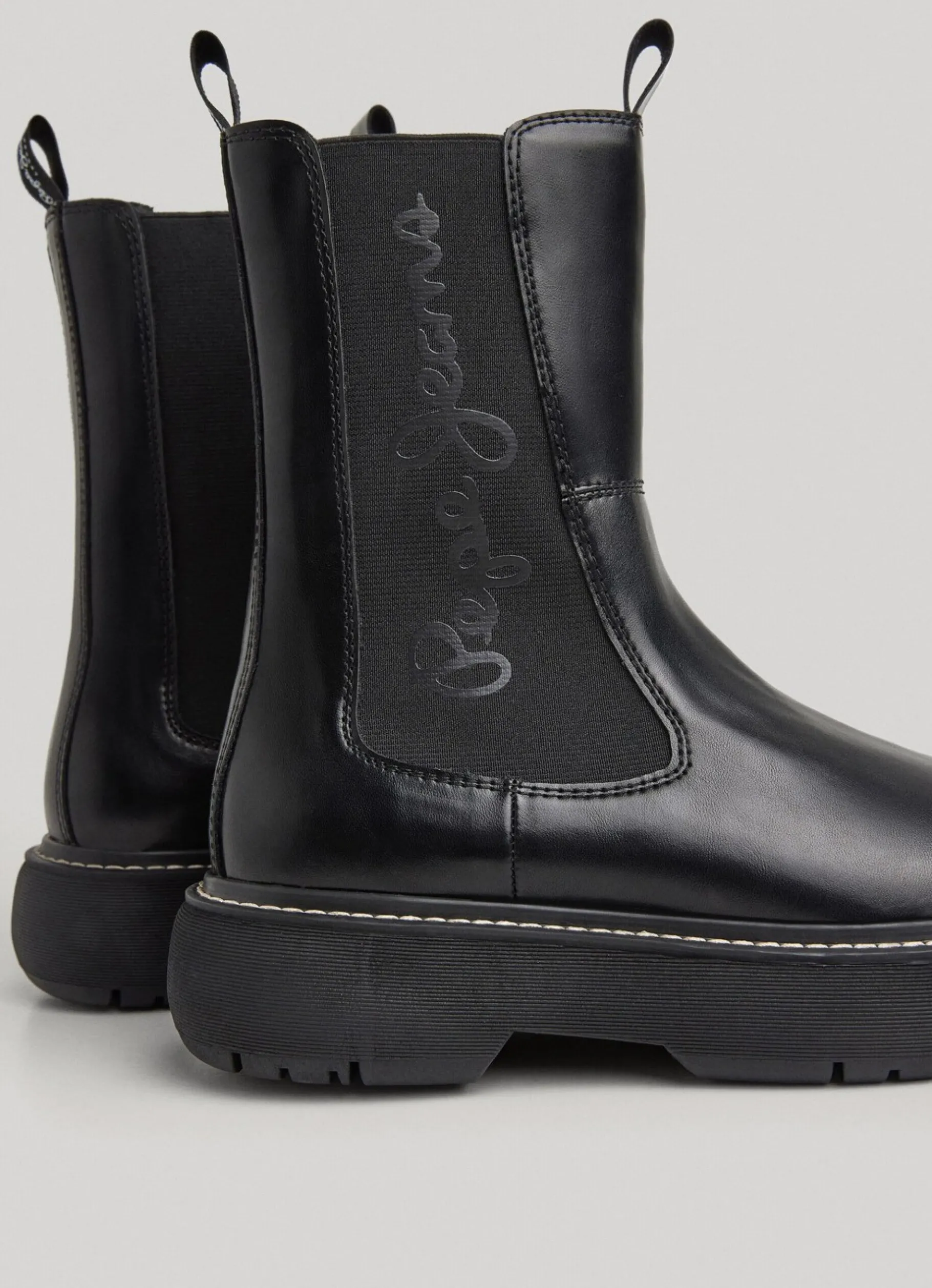 Women Pepe Jeans Elasticated Mid-Calf Boots