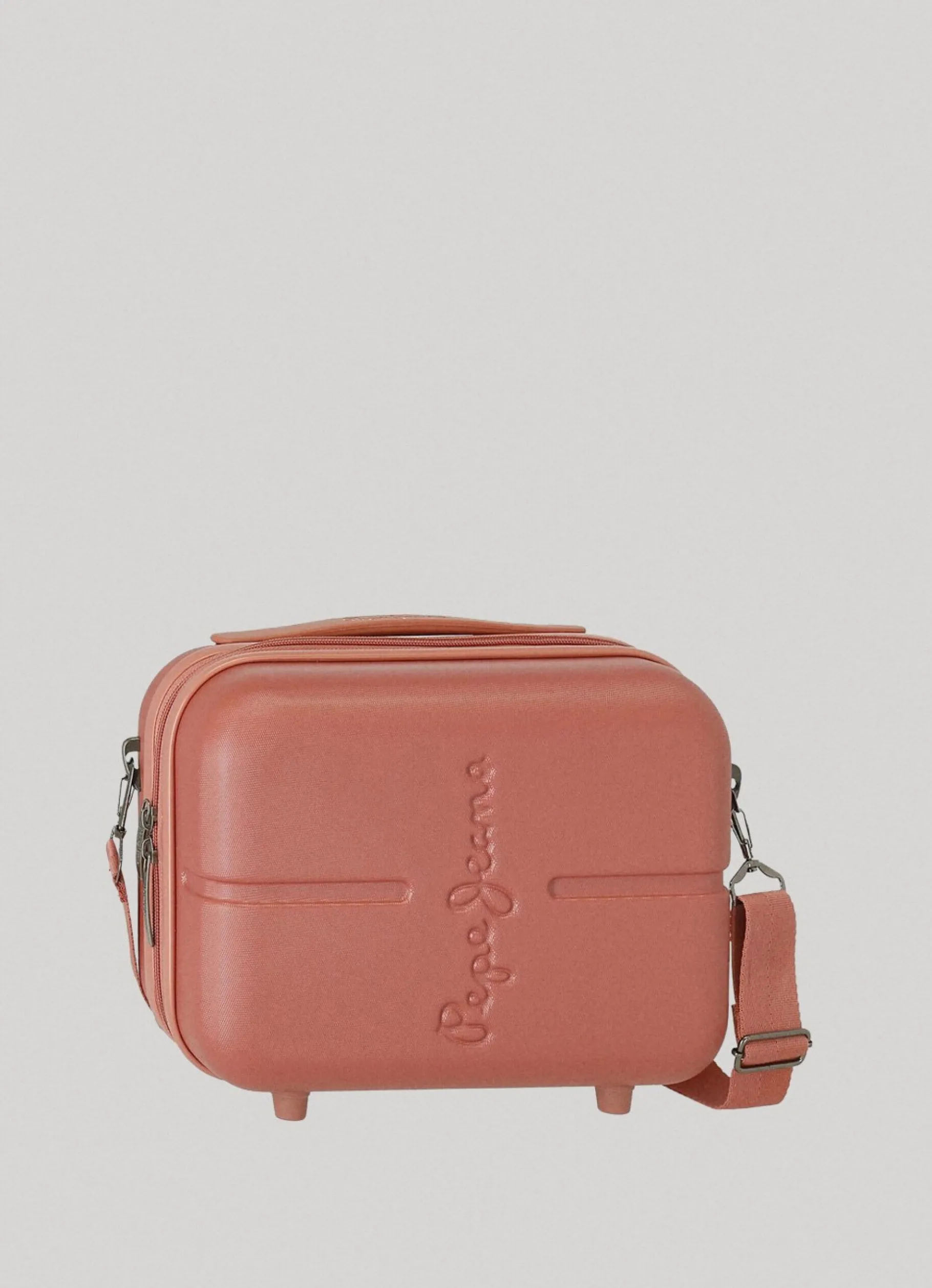 Women Pepe Jeans Embossed Logo Travel Bag