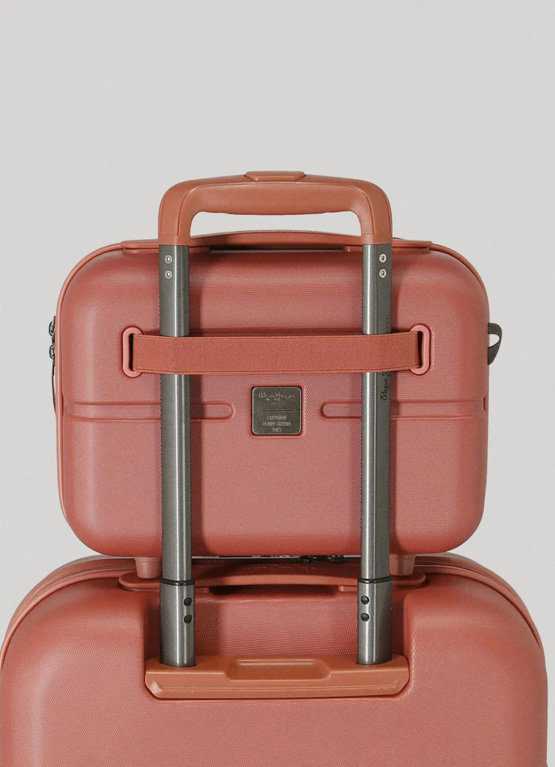 Women Pepe Jeans Embossed Logo Travel Bag