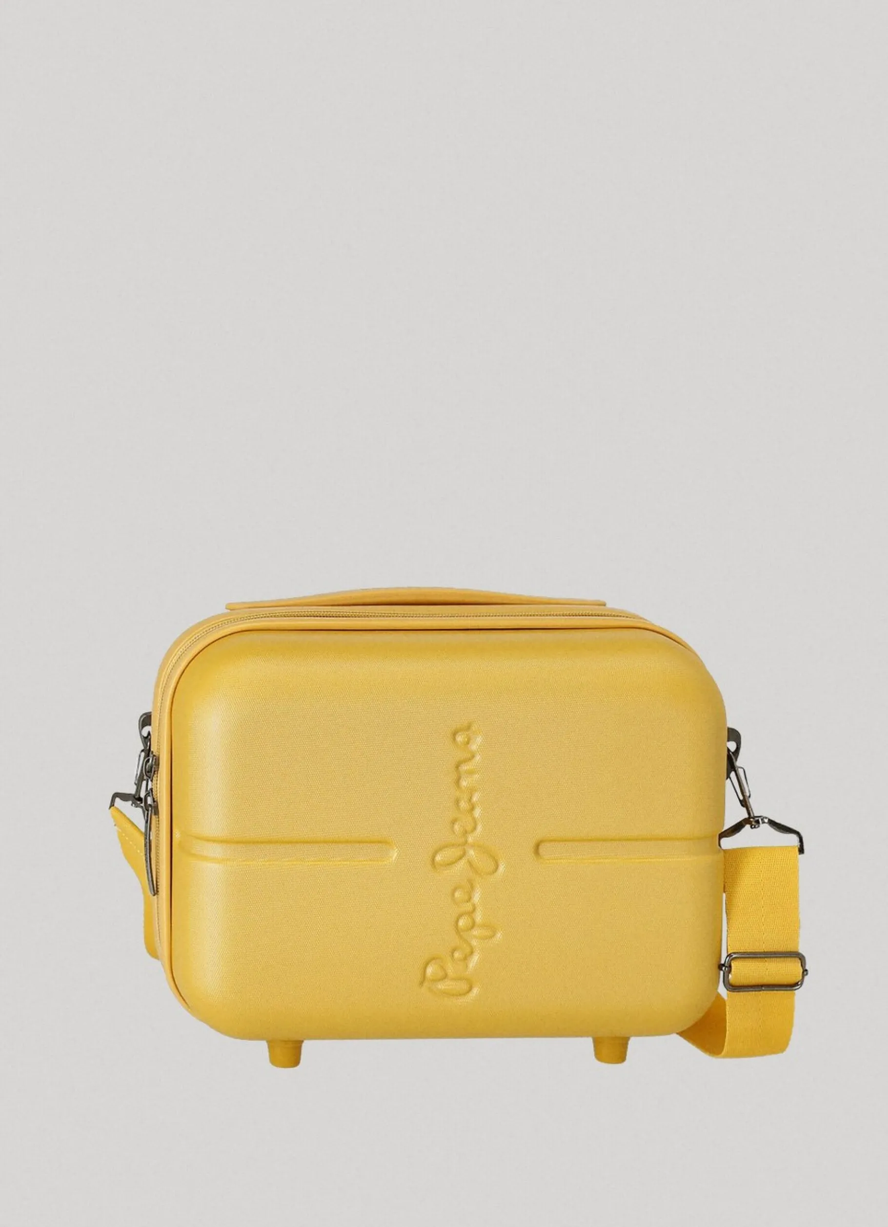 Women Pepe Jeans Embossed Logo Travel Bag