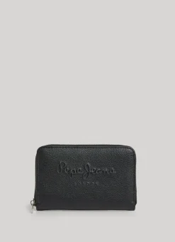 Women Pepe Jeans Embossed Logo Wallet