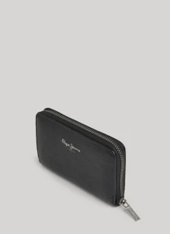 Women Pepe Jeans Embossed Logo Wallet