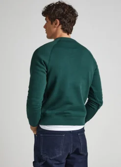 Men Pepe Jeans Embroidered 73 Logo Sweatshirt