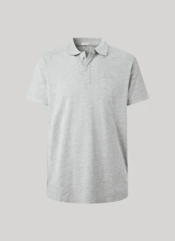 Men Pepe Jeans Embroidered Logo Cotton Pique Polo
