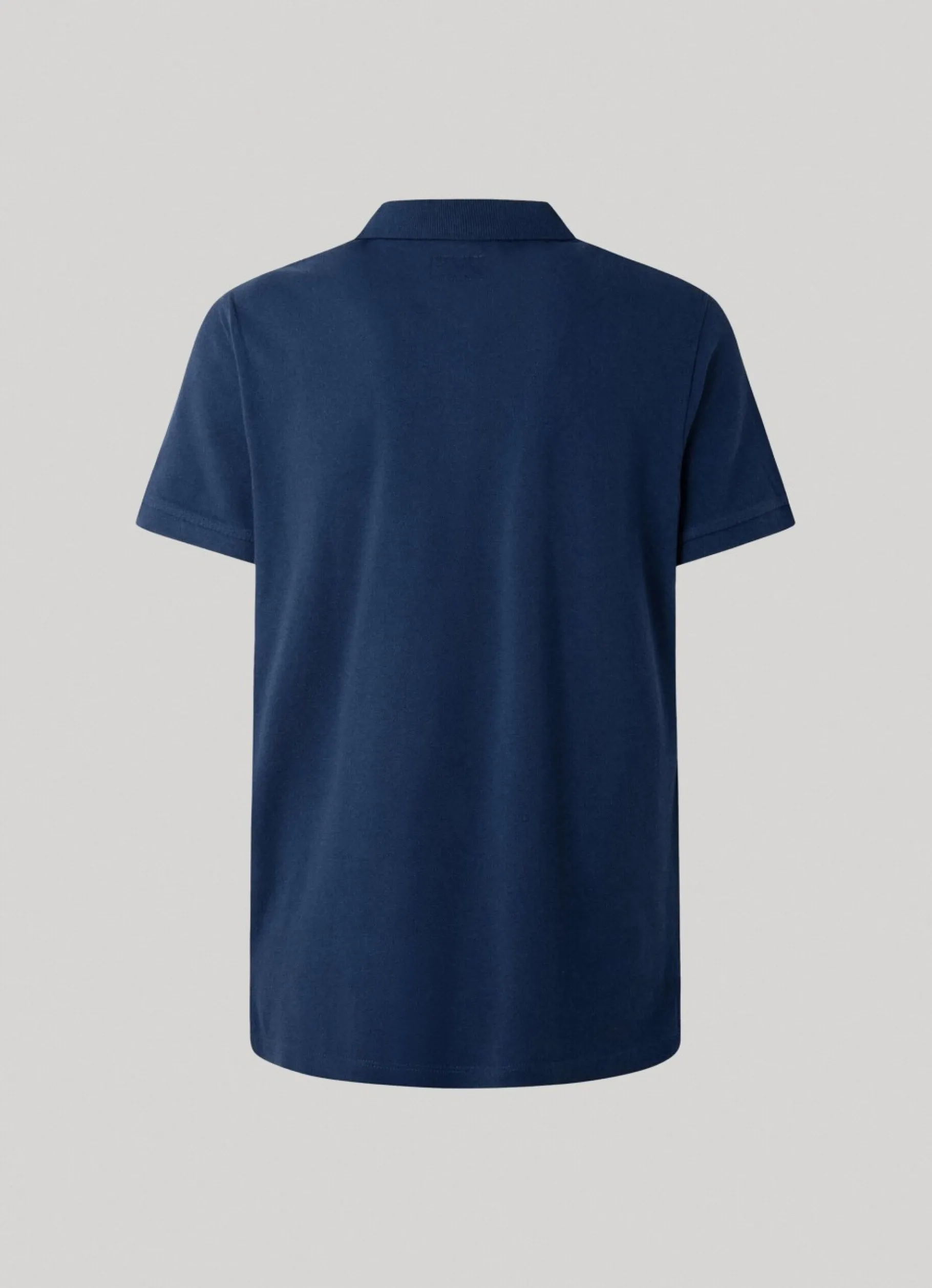 Men Pepe Jeans Embroidered Logo Cotton Pique Polo