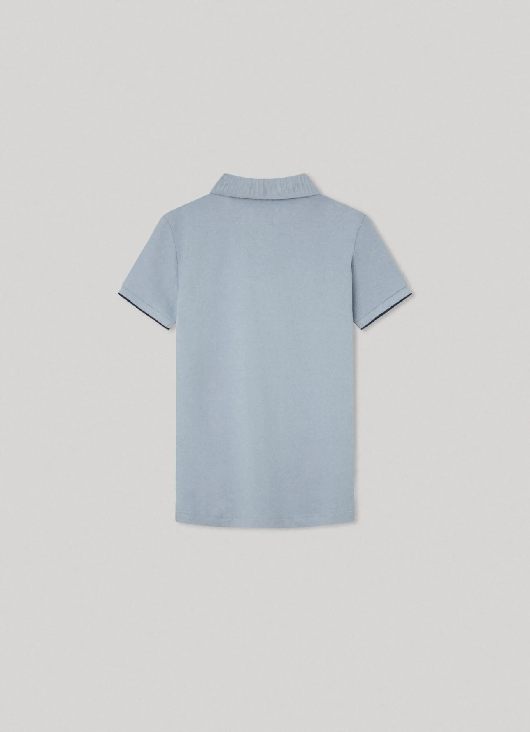 Boy Pepe Jeans Embroidered Logo Pique Polo Shirt