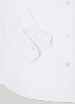 Boy Pepe Jeans Embroidered Logo Poplin Shirt