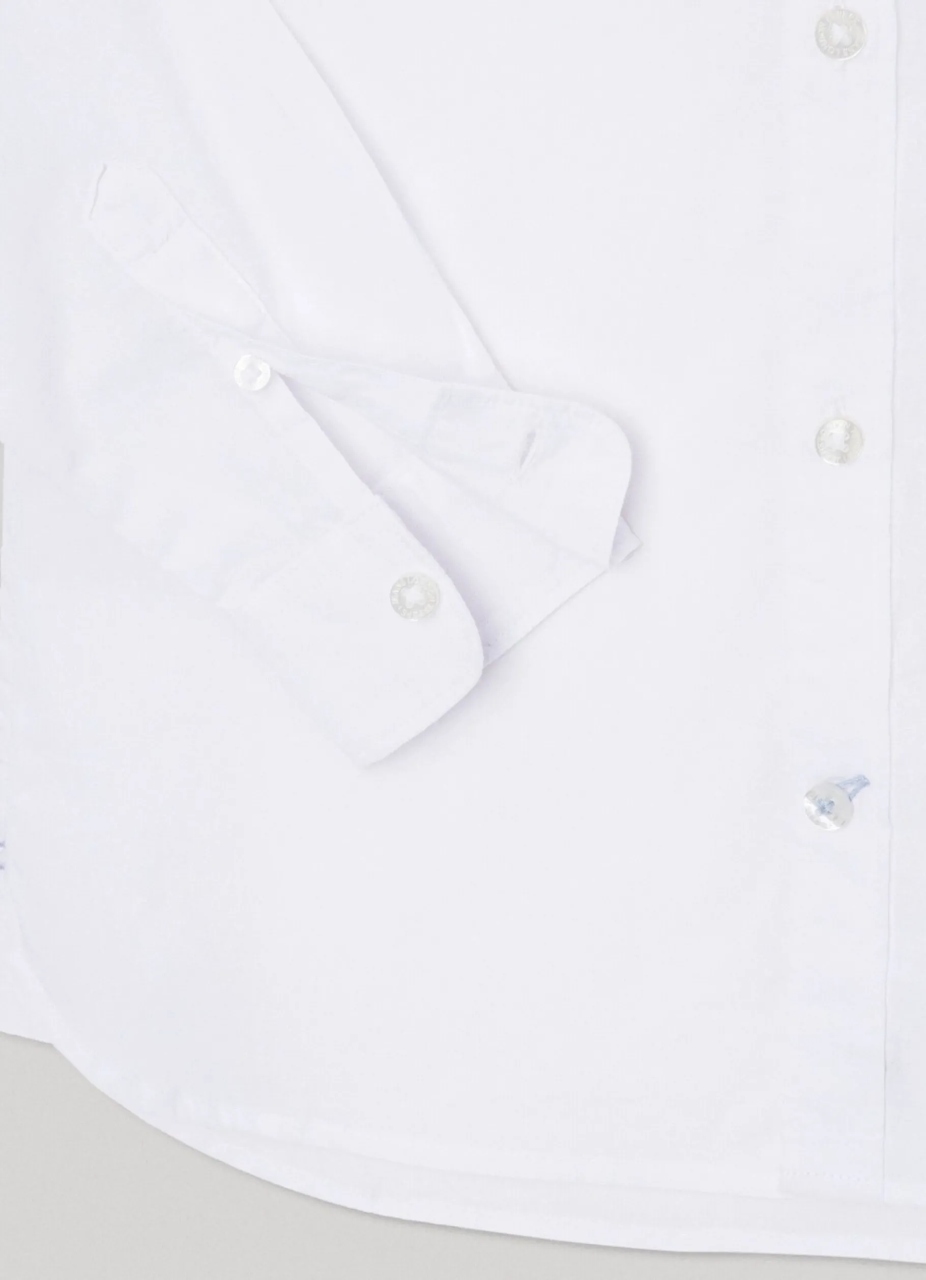 Boy Pepe Jeans Embroidered Logo Poplin Shirt