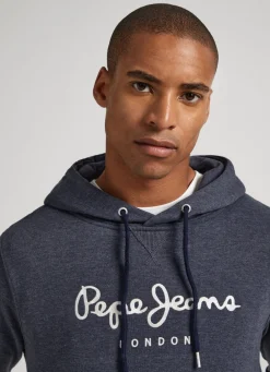 Men Pepe Jeans Embroidered Logo Sweatshirt