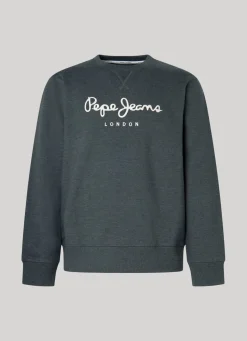 Men Pepe Jeans Embroidered Logo Sweatshirt