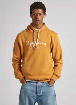 Men Pepe Jeans Embroidered Logo Sweatshirt