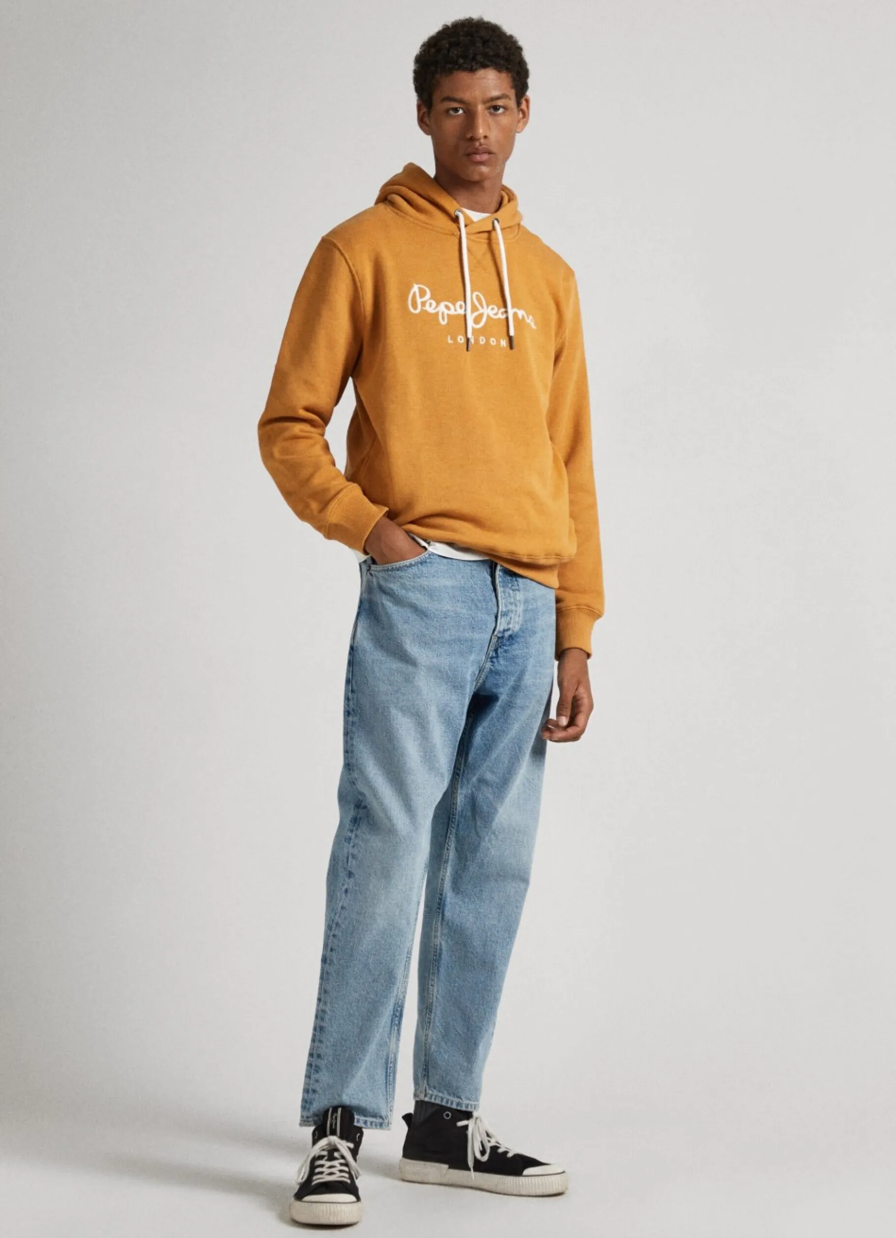 Men Pepe Jeans Embroidered Logo Sweatshirt
