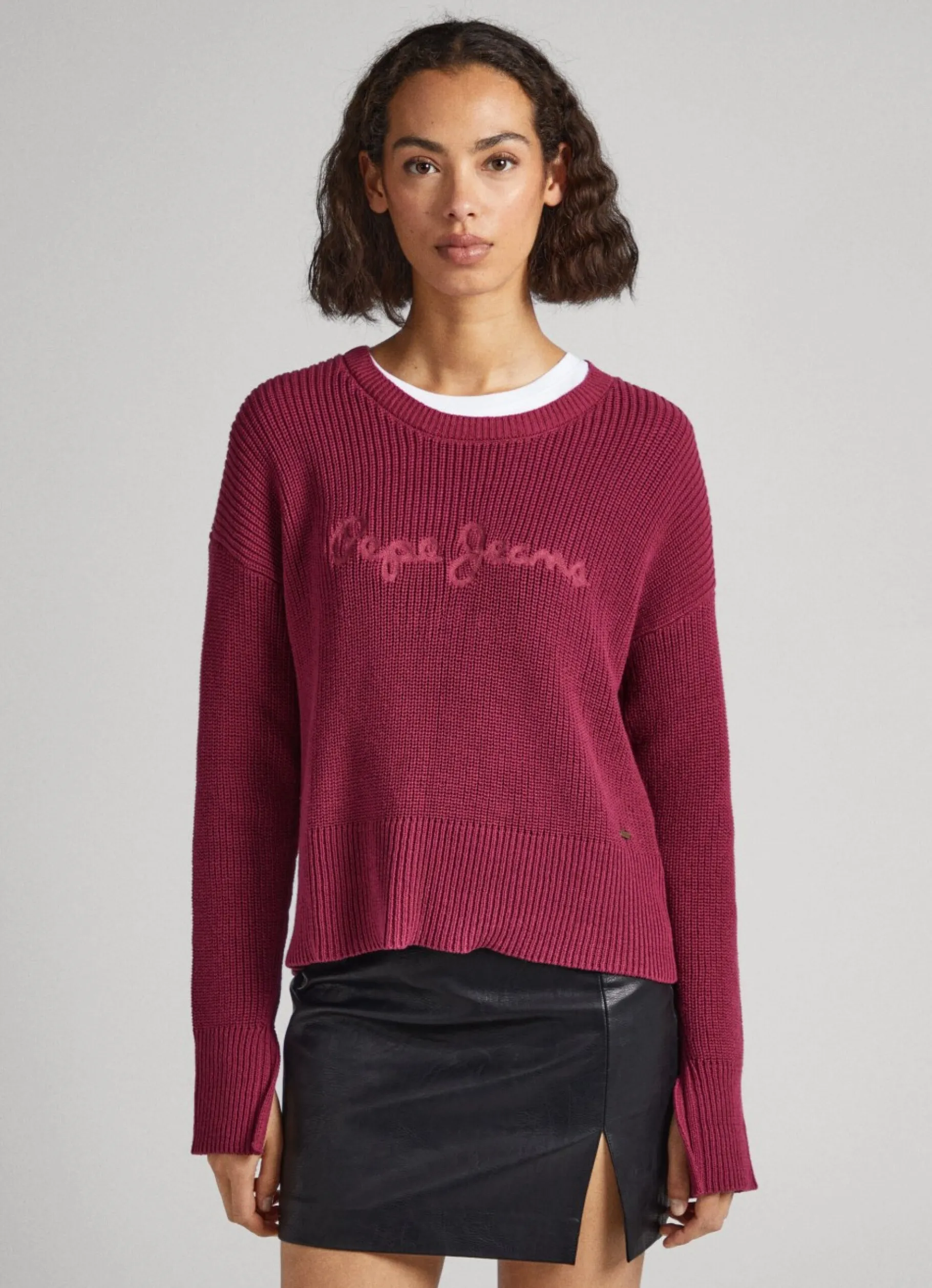 Women Pepe Jeans Embroidered Logo Sweatshirt