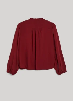 Women Pepe Jeans Embroidered Romantic Cut Blouse