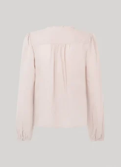 Women Pepe Jeans Embroidered Romantic Cut Blouse