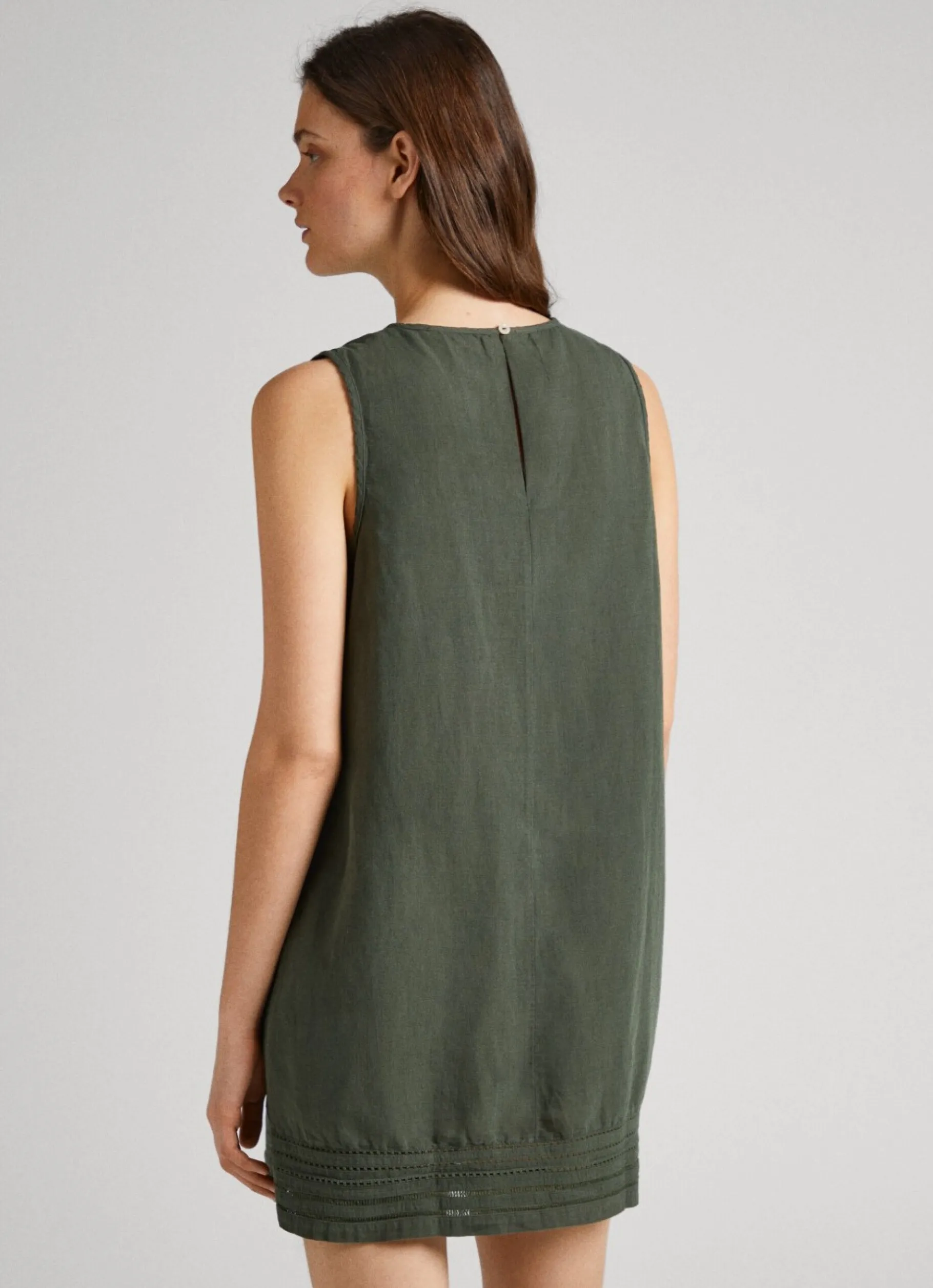 Women Pepe Jeans Embroidered Tape Dress