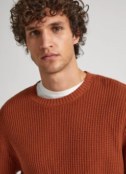 Men Pepe Jeans Fade Effect Colour Block Knit