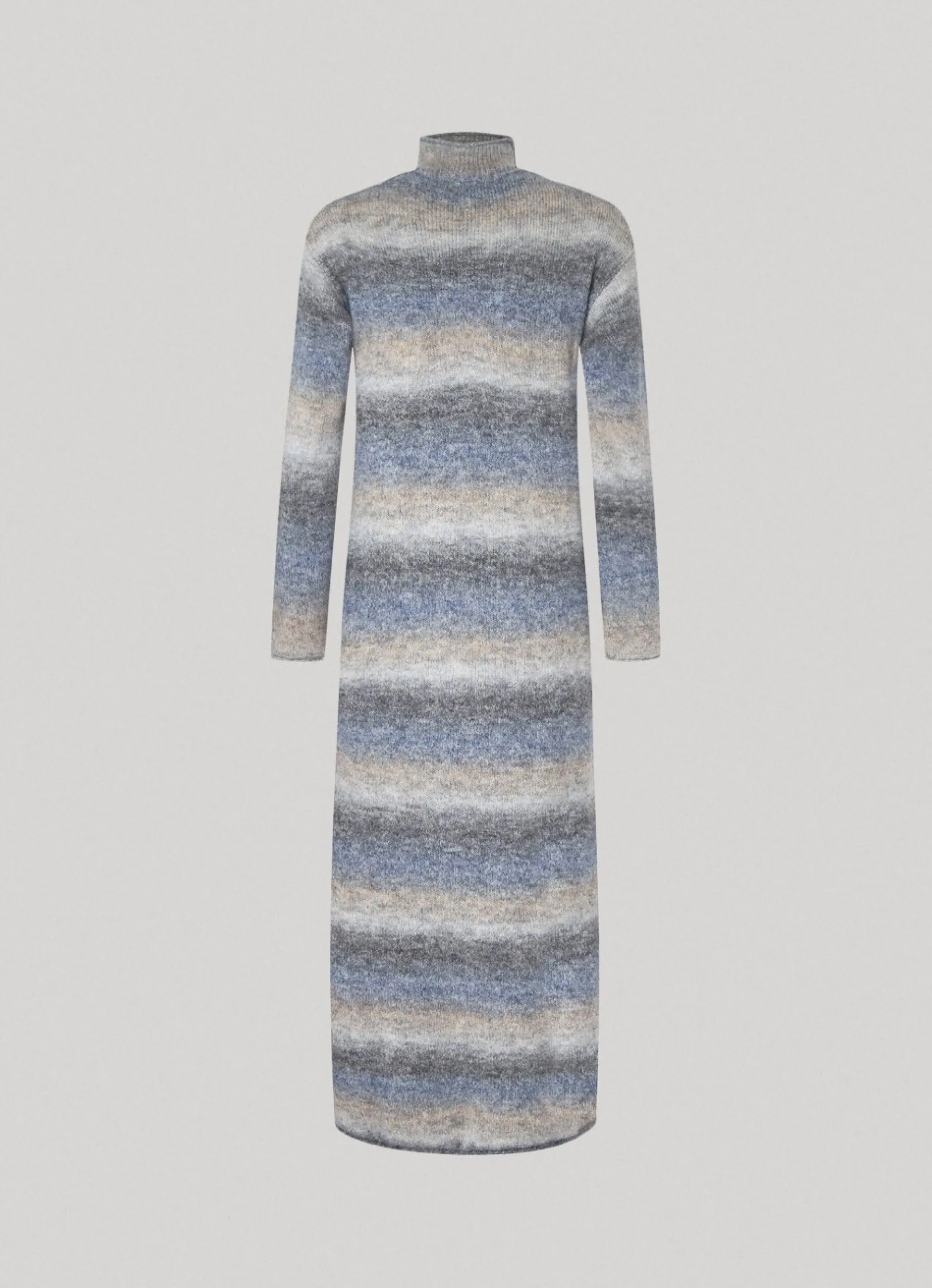 Women Pepe Jeans Faded Effect Melange Dress