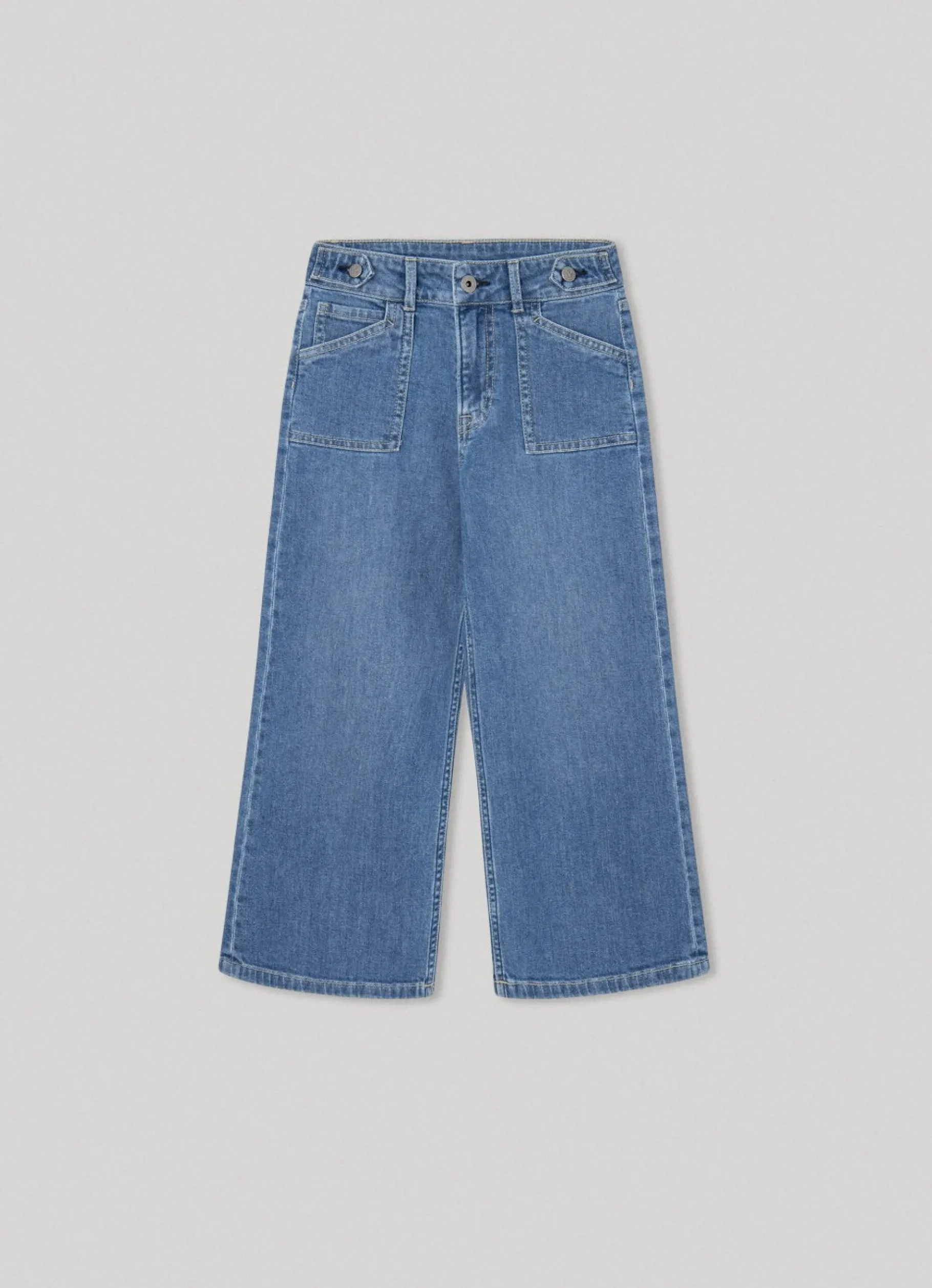 Girl Pepe Jeans Febee Wide Fit High-Rise Jeans