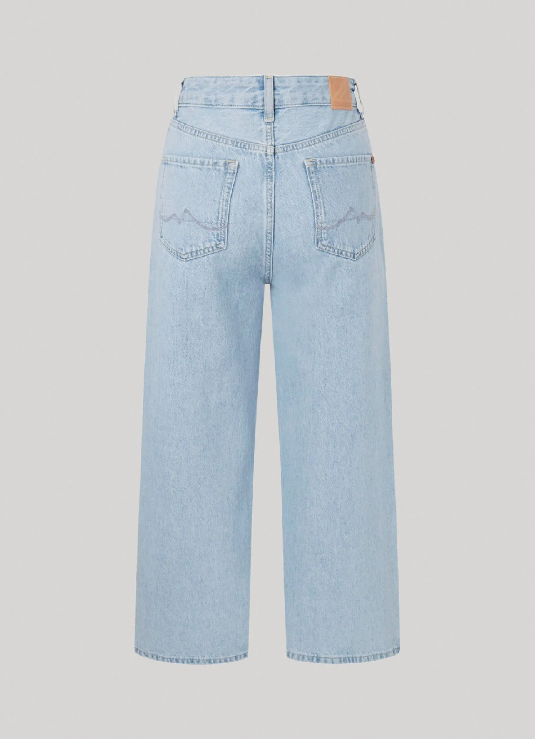 Women Pepe Jeans Febee Wide Fit High-Rise Jeans