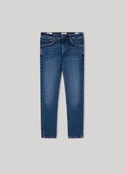 Boy Pepe Jeans Finly Skinny Fit Low-Rise Jeans