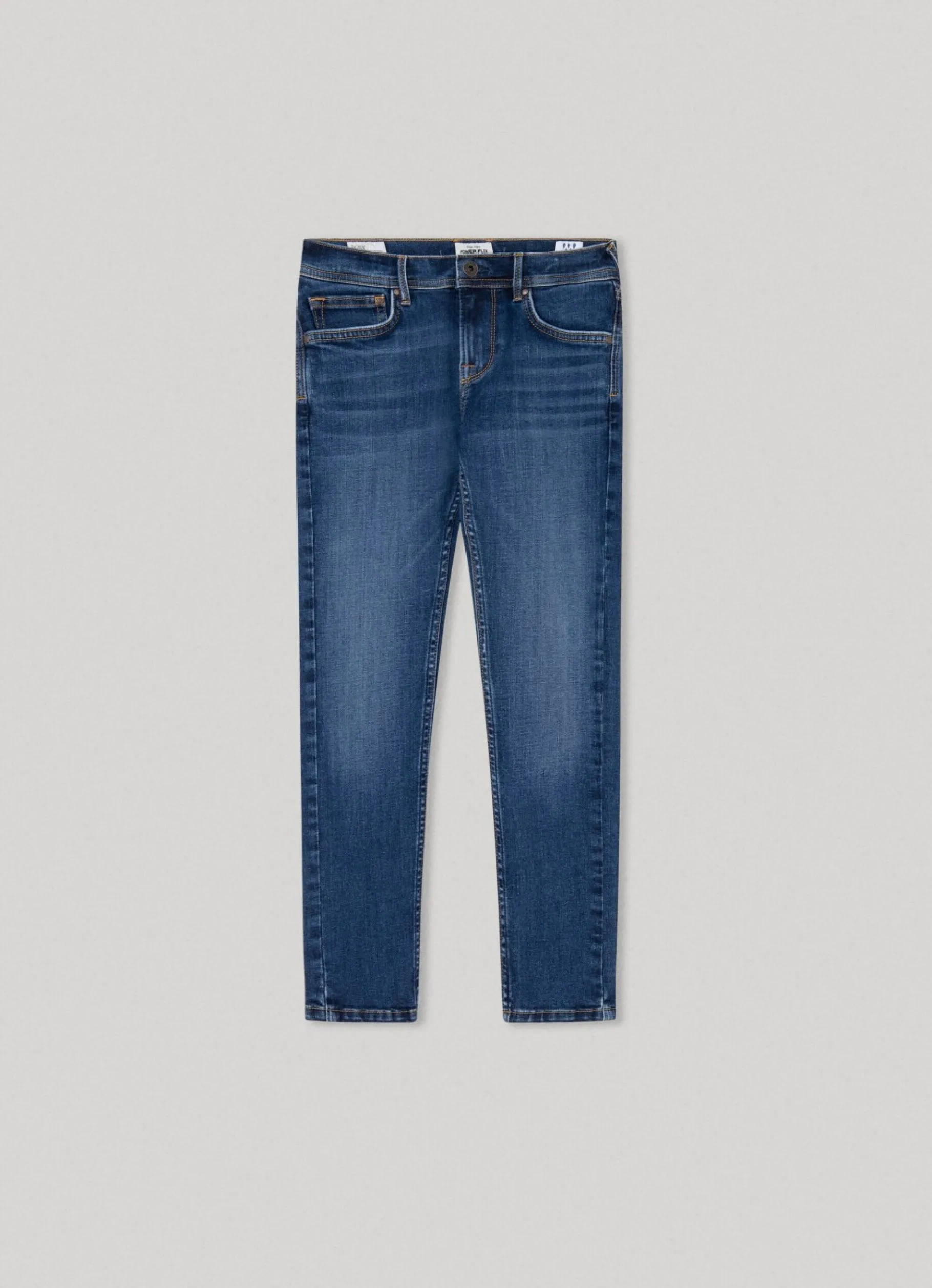 Boy Pepe Jeans Finly Skinny Fit Low-Rise Jeans