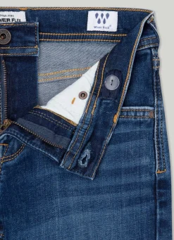 Boy Pepe Jeans Finly Skinny Fit Low-Rise Jeans