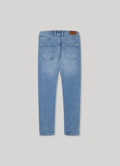 Boy Pepe Jeans Finly Skinny Fit Low-Rise Jeans