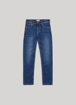 Boy Pepe Jeans Finly Skinny Fit Low-Rise Jeans