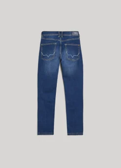 Boy Pepe Jeans Finly Skinny Fit Low-Rise Jeans