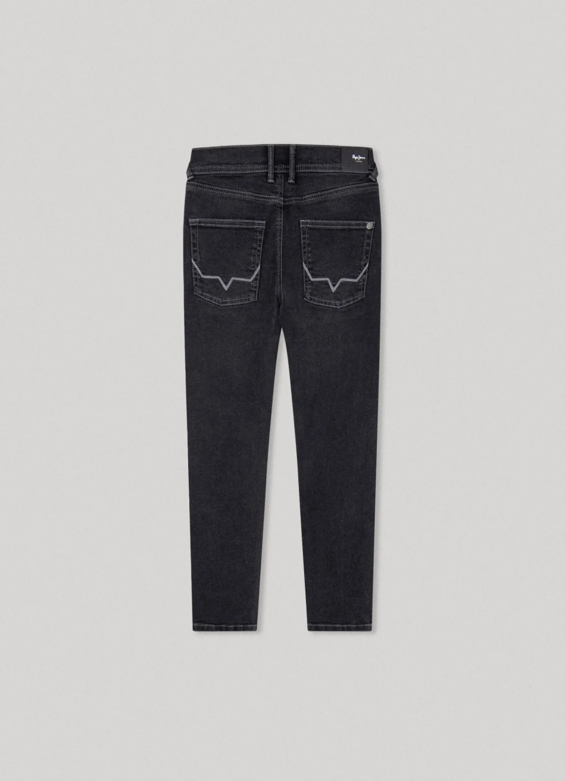 Boy Pepe Jeans Finly Skinny Fit Low-Rise Jeans