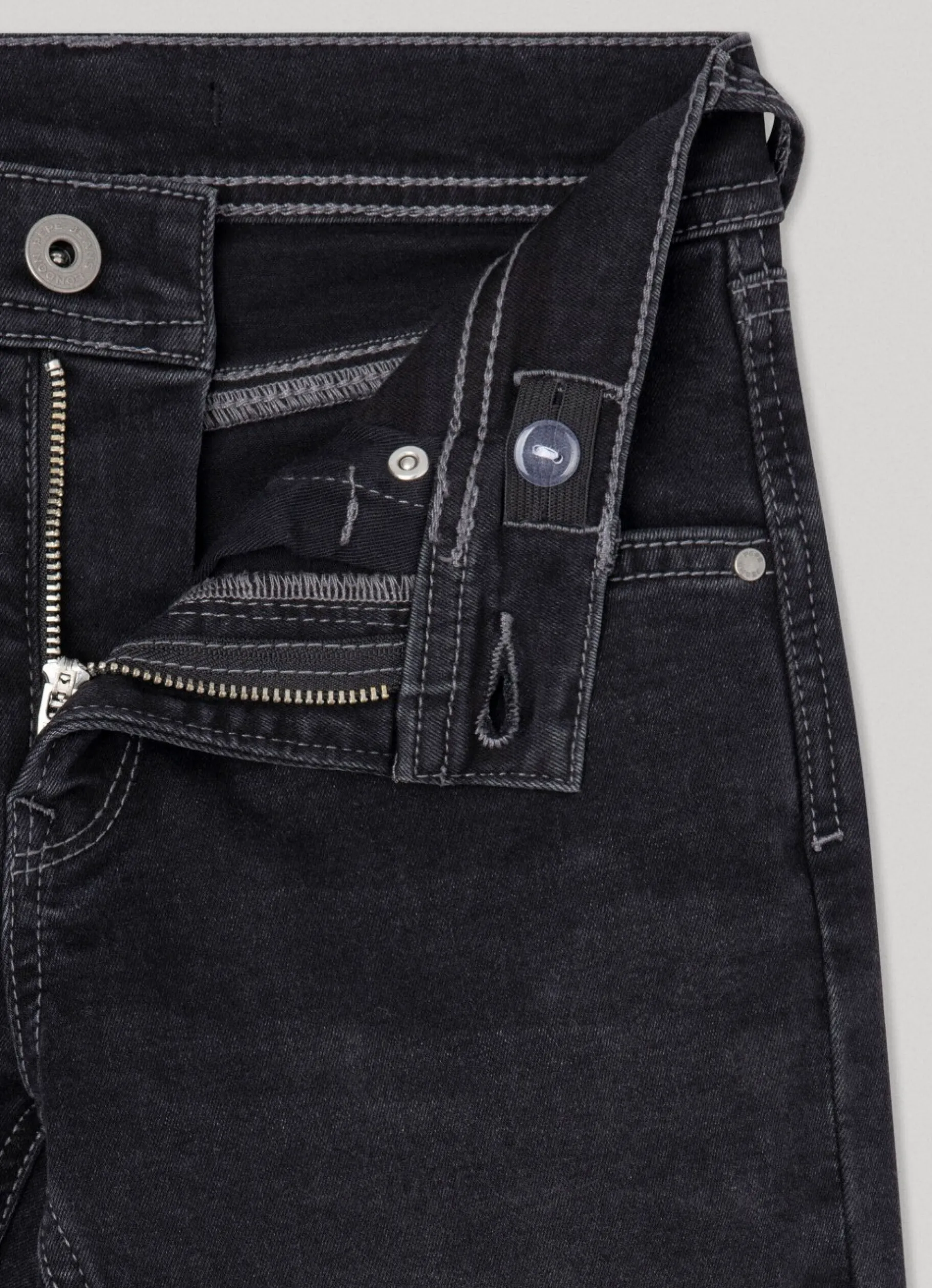 Boy Pepe Jeans Finly Skinny Fit Low-Rise Jeans