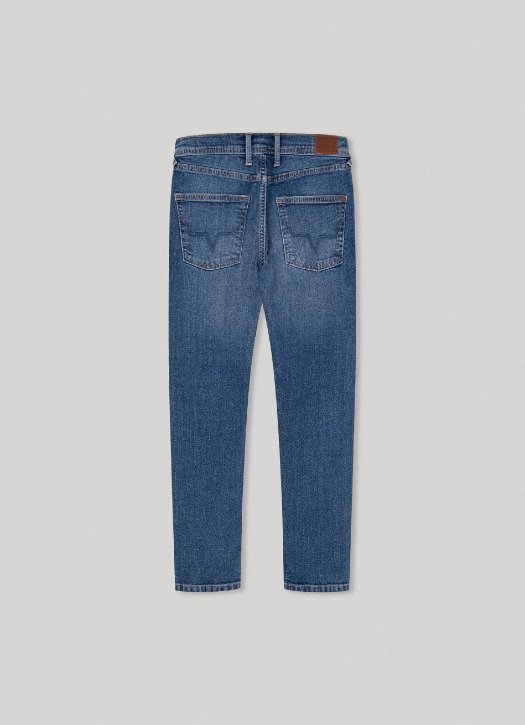 Boy Pepe Jeans Finly Skinny Fit Low-Rise Jeans