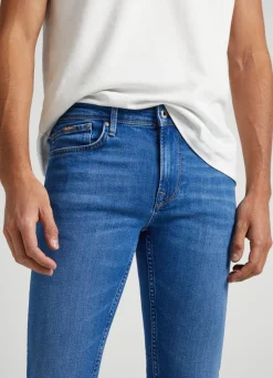 Men Pepe Jeans Finsbury Skinny Fit Low-Rise Jeans
