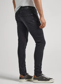 Men Pepe Jeans Finsbury Skinny Fit Low-Rise Jeans