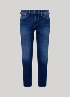 Men Pepe Jeans Finsbury Skinny Fit Low-Rise Jeans