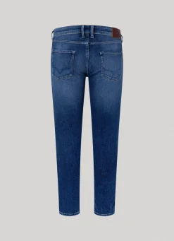 Men Pepe Jeans Finsbury Skinny Fit Low-Rise Jeans